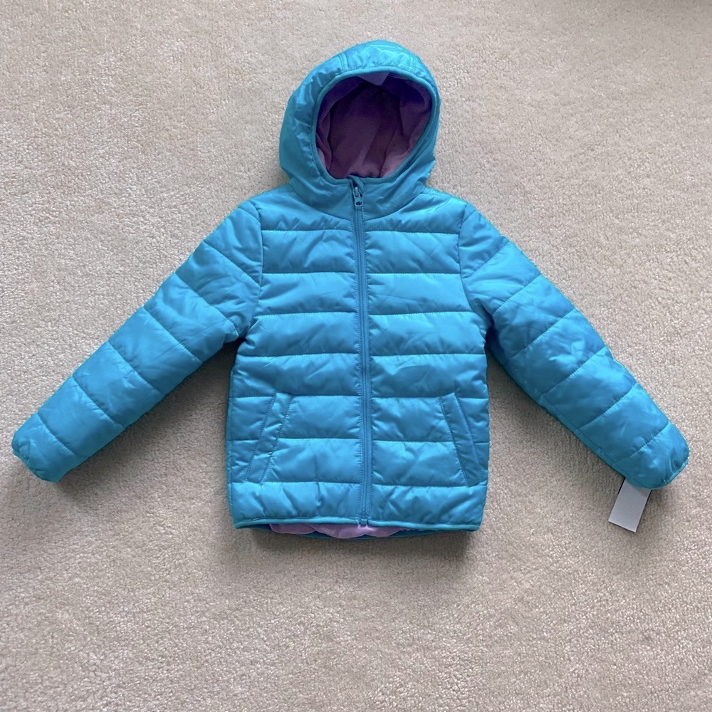 Cat & Jack girls puffer jacket